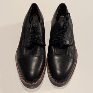 Blake Mckay Elegant Black Leather Men's Oxfords